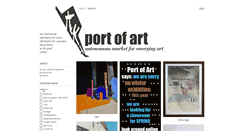 Desktop Screenshot of port-of-art.com